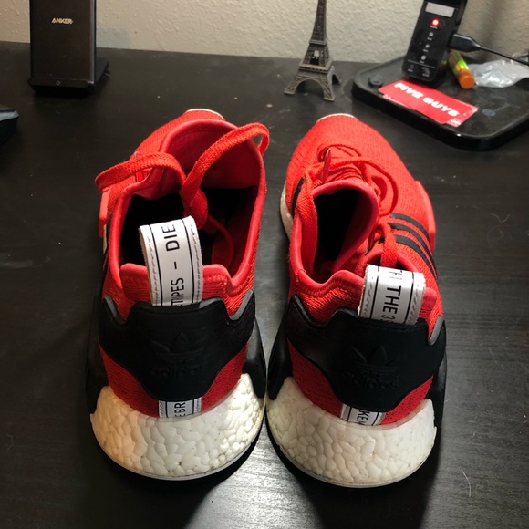 NMD_R1 Red Black - Size 12 (men’s) - Picture 4 of 5